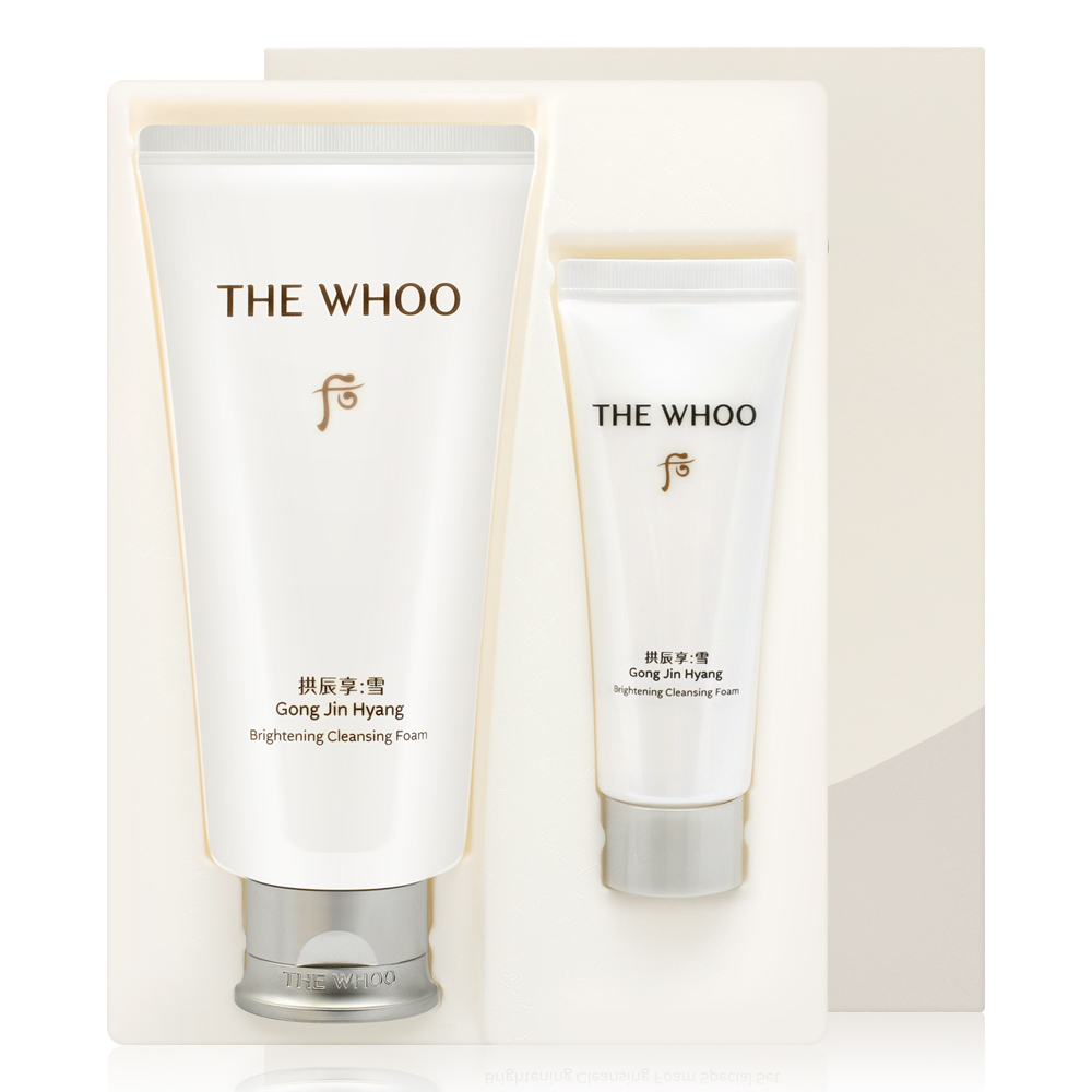 더후 공진향 설 브라이트닝 청안 클렌징 폼 180ml + 40ml