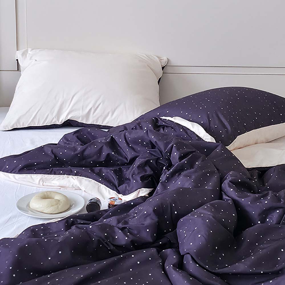 슬립모먼트 밀키웨이도트 이불커버 세트 SS 0005