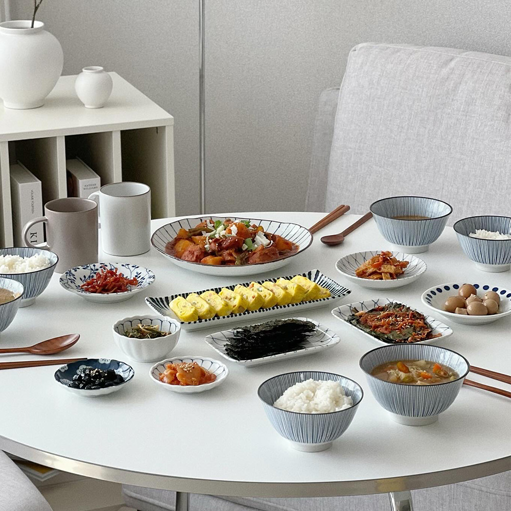 [알짜구성] BEST 일본 가정식 4인 홈세트 25P MADE IN JAPAN 0004