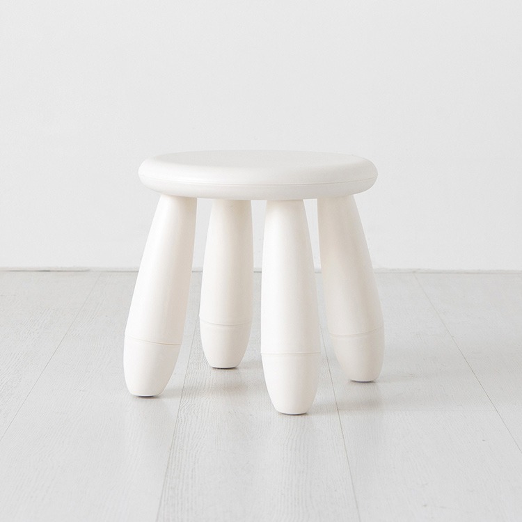 원형스툴 미니 화장대의자 보조 간이 의자 0004