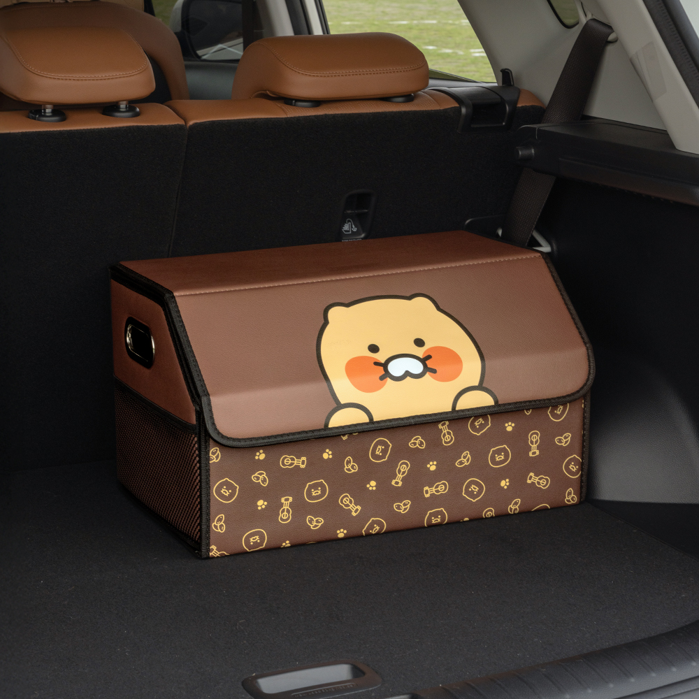 춘식이 대형 클리어 차량용 트렁크 보관함