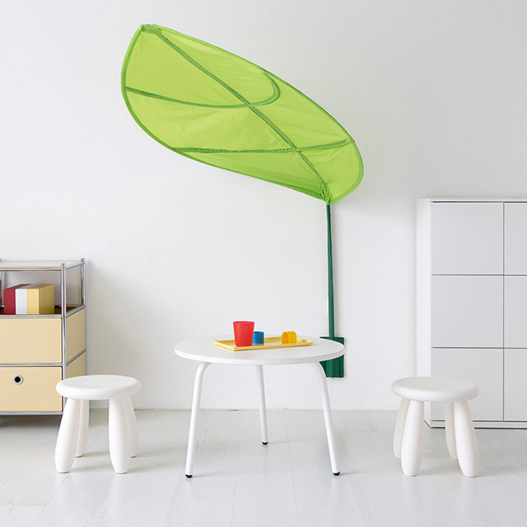 원형스툴 미니 화장대의자 보조 간이 의자 0005