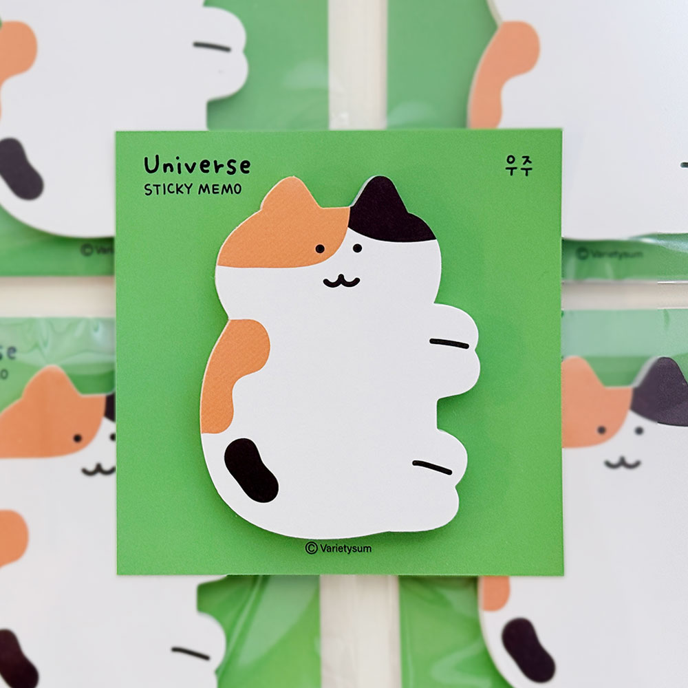 [버숨] 고양이 스티키 메모_우주 0002