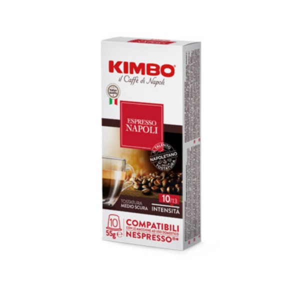 [KIMBO S.P.A]오피스큐 킴보 네스프레소호환캡슐 나폴리 5 5g×10EA