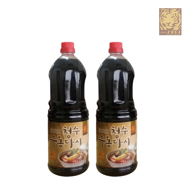 청수식품 우동다시 1.8L 2개