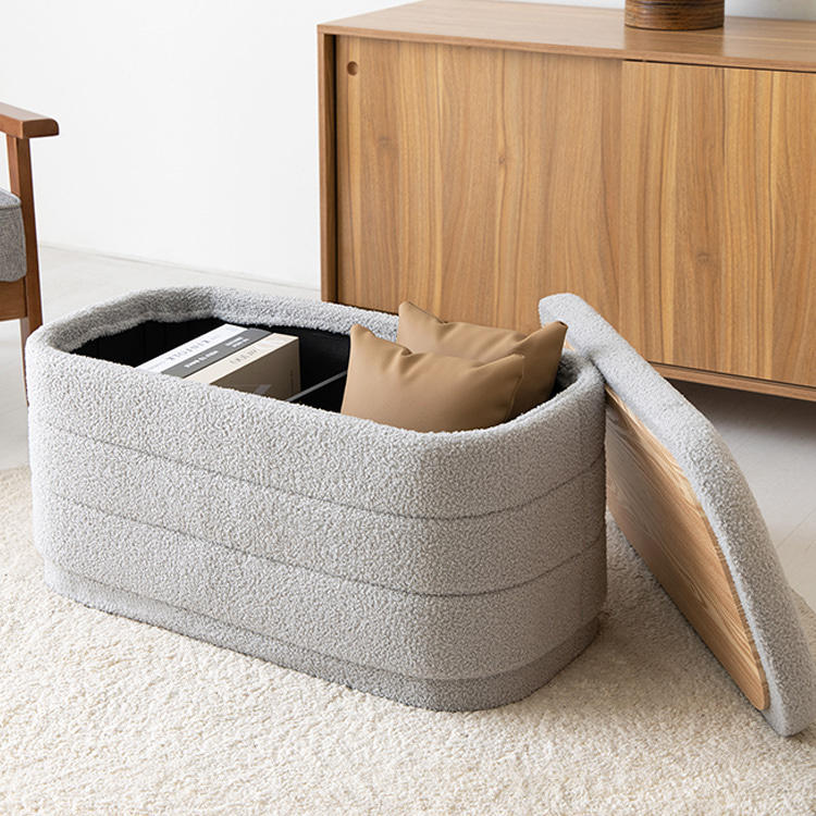 부클레 수납스툴 화장대 의자 간이 스툴 디자인체어 0004