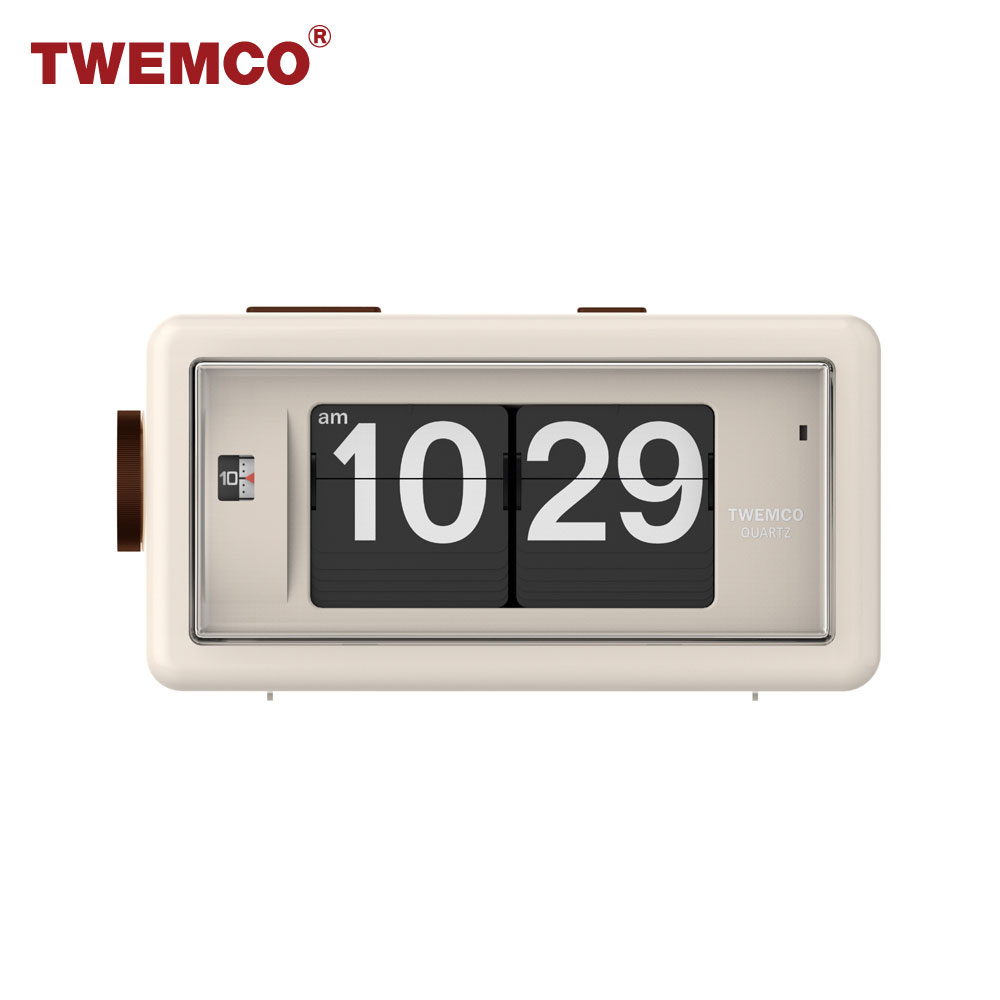 트웸코 AL-30 (브라운) 플립 알람 탁상시계 0009