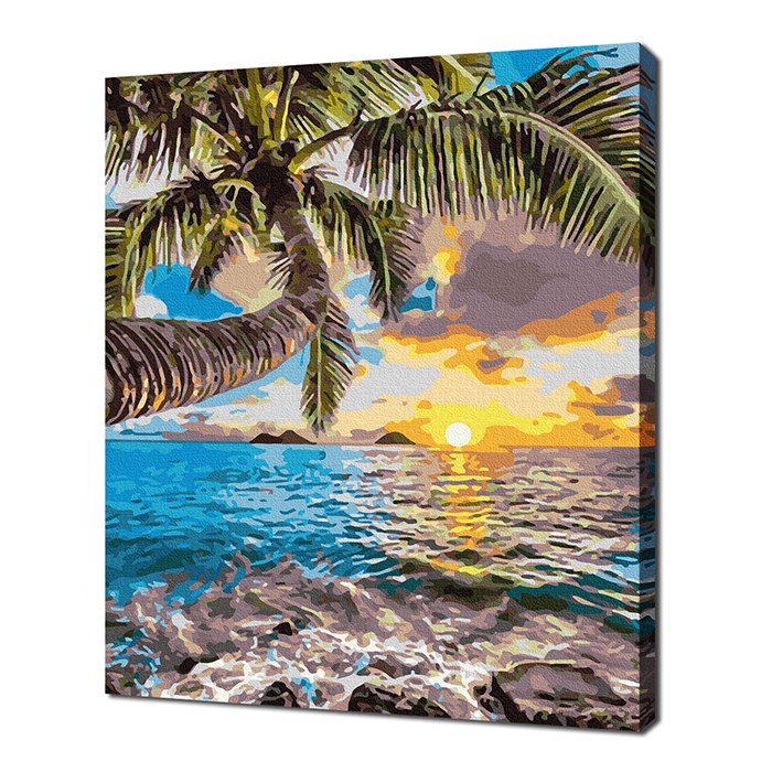 에코솔 셀프페인팅 에코솔 DIY명화 휴8-캐러비언 그레이스베이 4050 28색