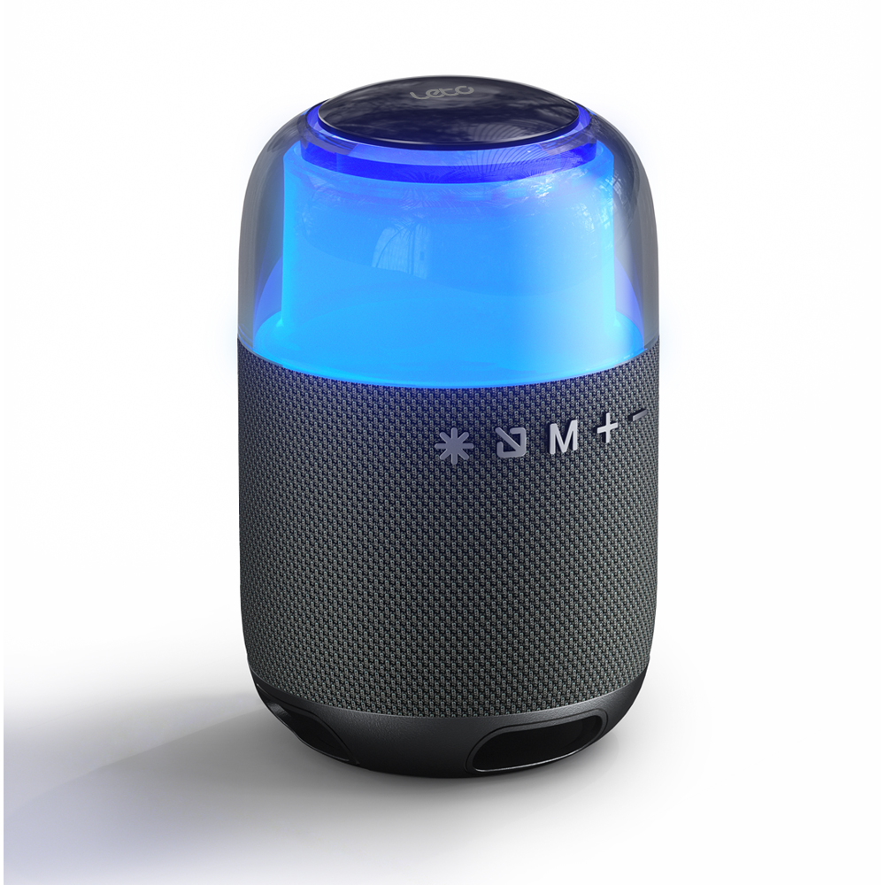 레토 블루투스 스피커 V5.3 LED 무드등 8W 우퍼