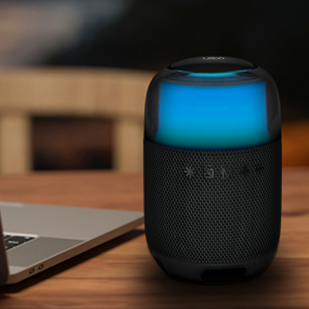 레토 블루투스 스피커 V5.3 LED 무드등 8W 우퍼 0002